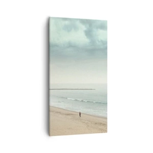 Bild auf Leinwand - Leinwandbild - Auf der Suche nach Frieden - 55x100 cm