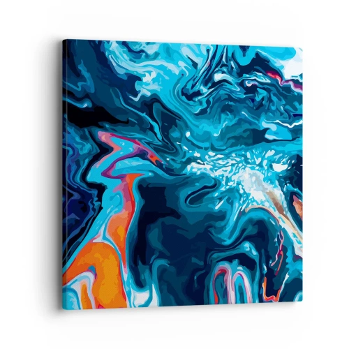 Bild auf Leinwand - Leinwandbild - Reise ins Zentrum des Himmels - 40x40 cm