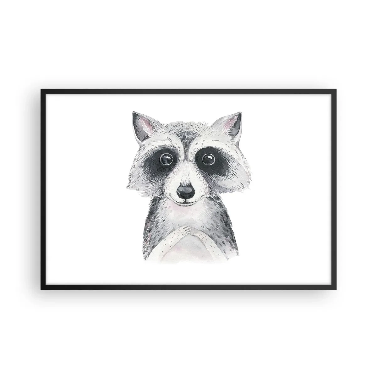 Poster in einem schwarzem Rahmen - Ein Moment zum Bewegen - 91x61 cm