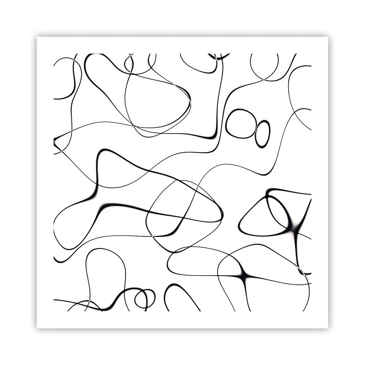 Poster - Lebenswege, Wechselfälle - 60x60 cm