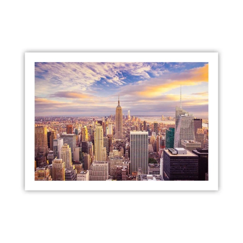 Poster - Nur nach den Wolken greifen - 70x50 cm