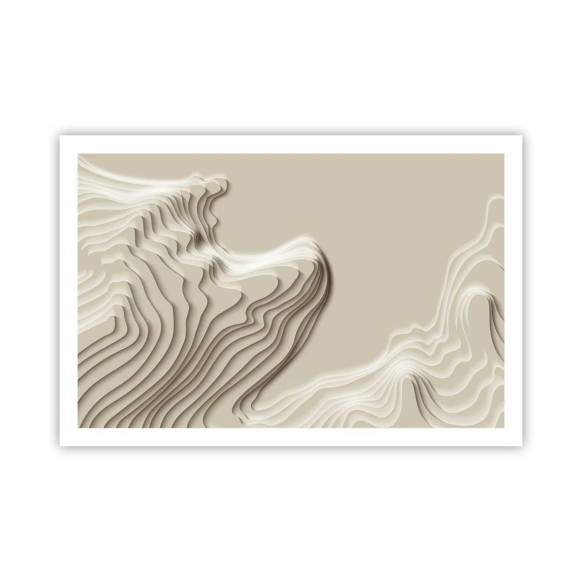 Poster - Topographie der Kunst - 91x61 cm