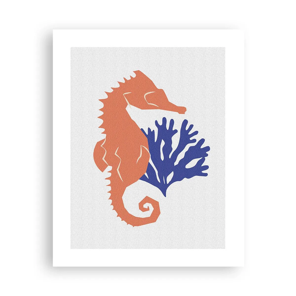 Poster - Auf einer Unterwasserwiese - 40x50 cm