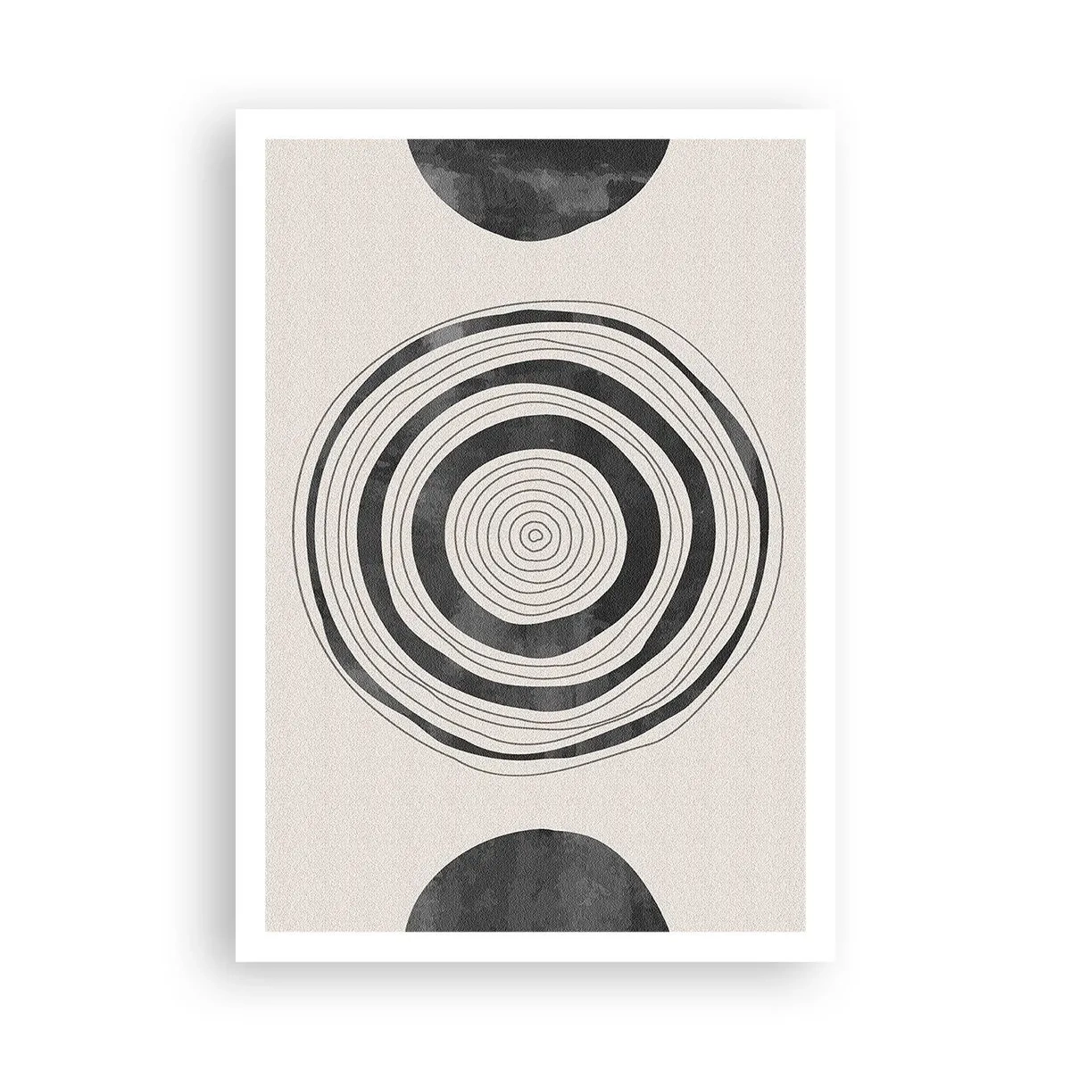 Poster - Wichtig ist, was dazwischen liegt - 70x100 cm