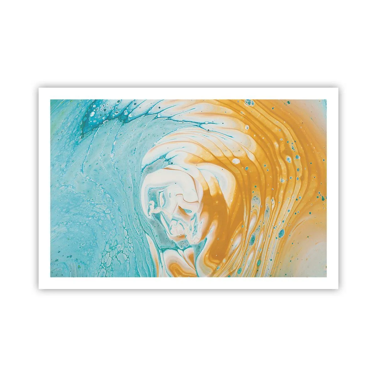 Poster - Pastellwirbel - 91x61 cm