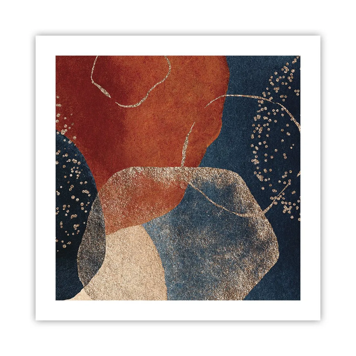 Poster - Die Leichtigkeit des Seins - 50x50 cm