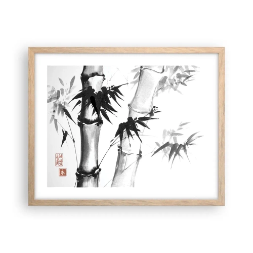 Poster in einem Rahmen aus heller Eiche - Dem Orient ganz nah - 50x40 cm