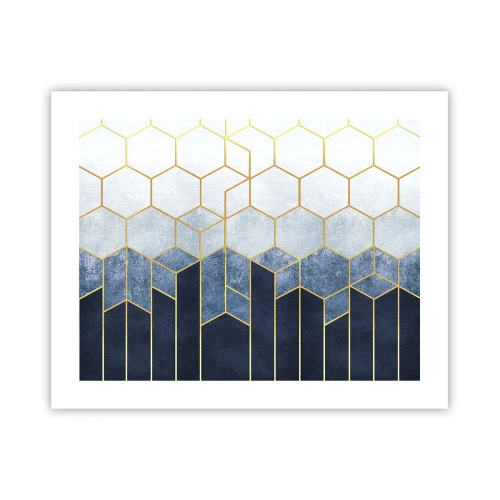 Poster - Komposition im synkopischen Rhythmus - 50x40 cm