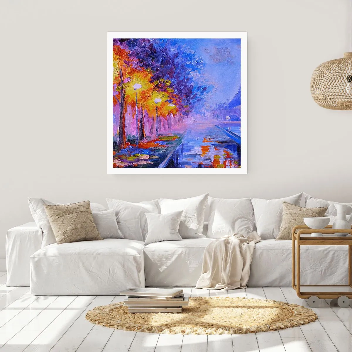 Poster - Ein Traumspaziergang - 60x60 cm