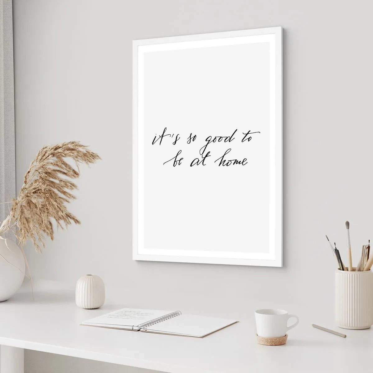 Poster in einem weißen Rahmen - Die ganze Wahrheit - 50x70 cm