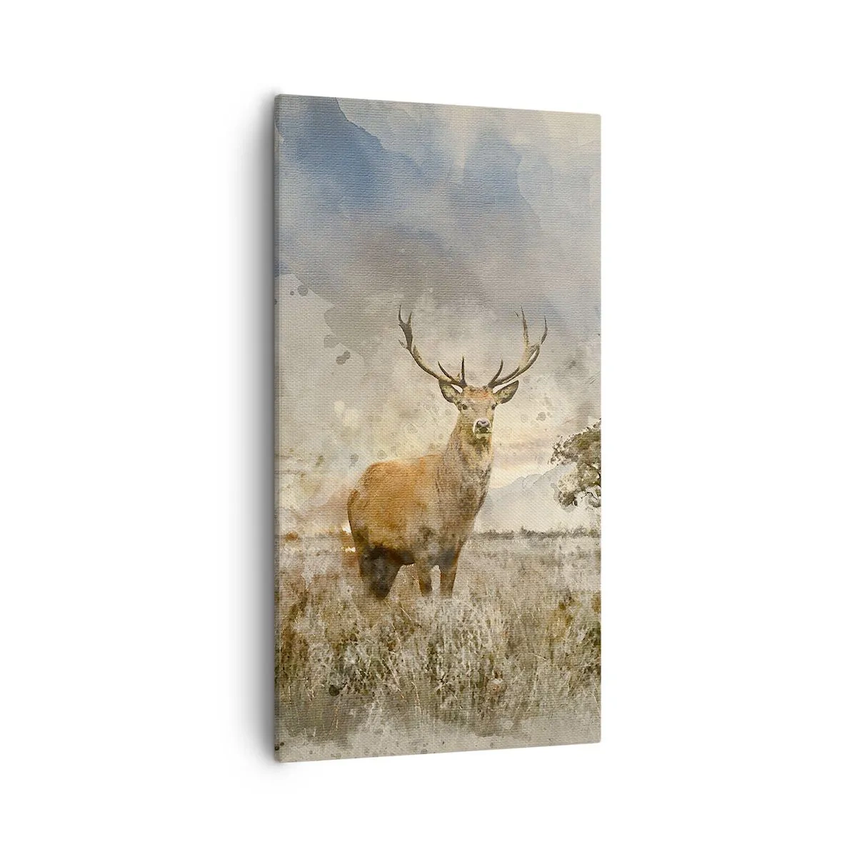 Bild auf Leinwand - Leinwandbild - Würde – Stärke – Würde - 55x100 cm