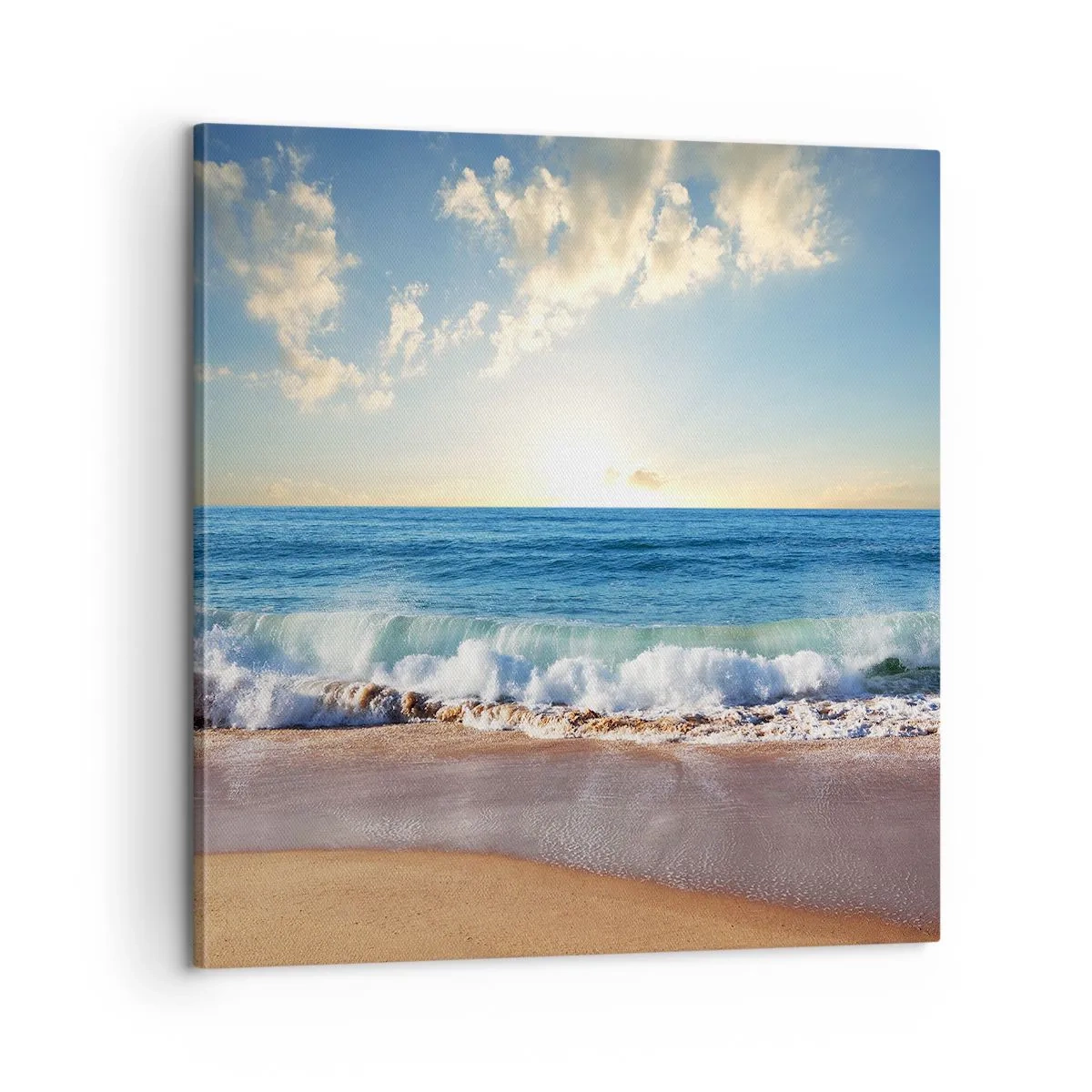 Bild auf Leinwand - Leinwandbild - Bewegung und Stille zugleich - 60x60 cm