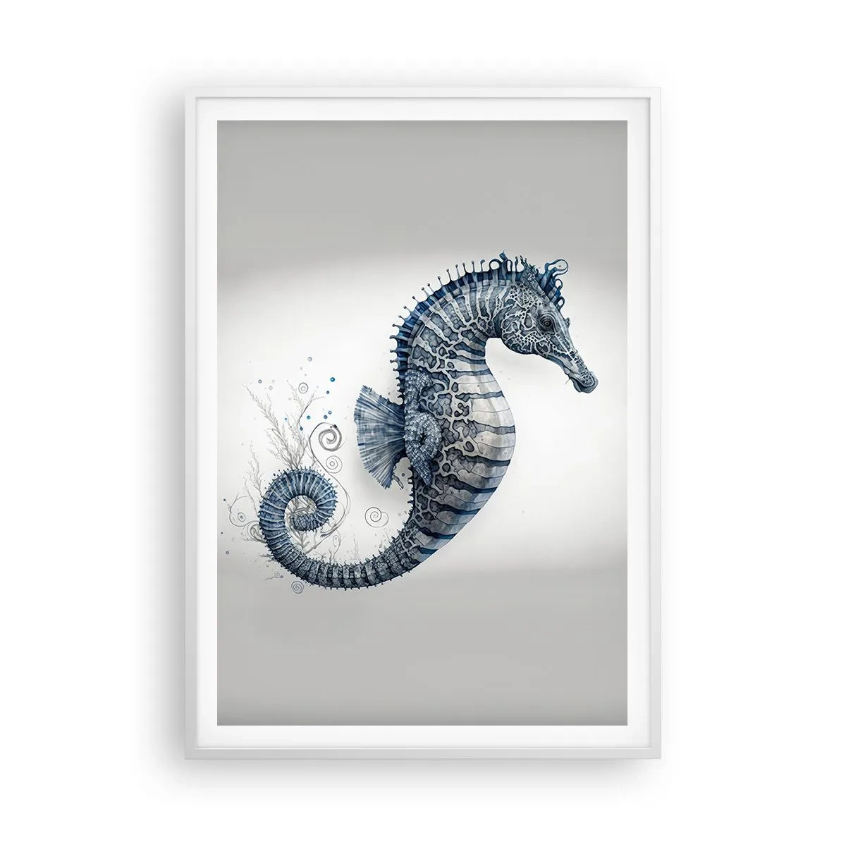 Poster in einem weißen Rahmen - Subtiler Witz der Natur - 70x100 cm