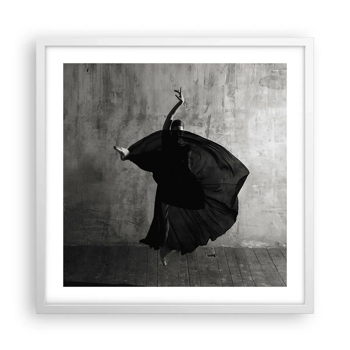 Poster in einem weißen Rahmen - Leidenschaftlicher Gürtel - 50x50 cm