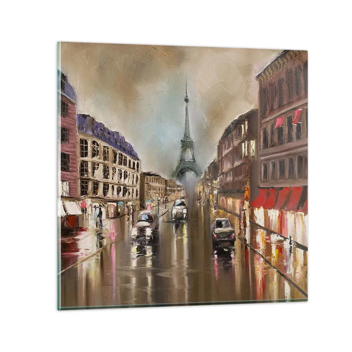 Glasbild - Bild auf glas - Nur sie zählt - 30x30 cm