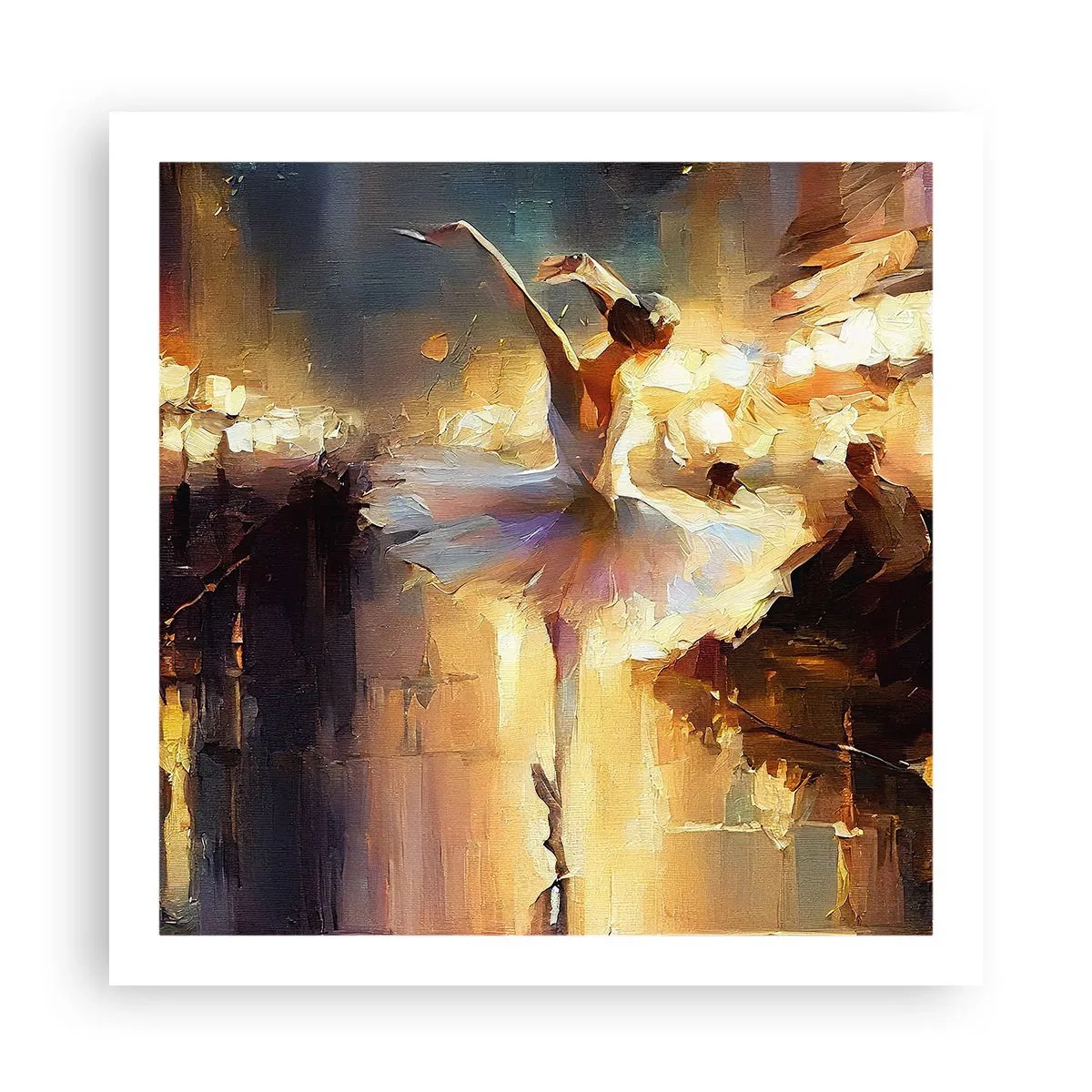 Poster - Wunder auf der Straße - 60x60 cm