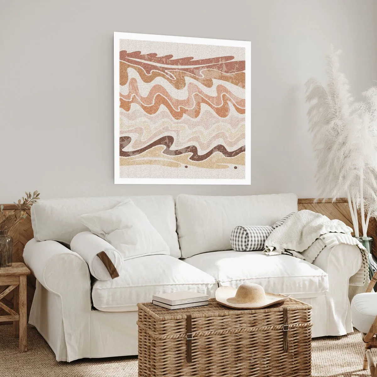 Poster - Gute Energie – gute Gefühle - 40x40 cm