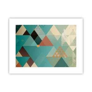 Poster - Einheit der Vielheit, Vielheit der Einheit - 40x30 cm