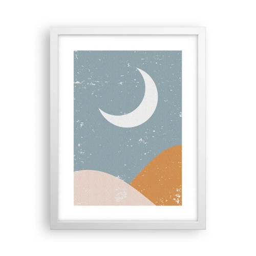 Poster in einem weißen Rahmen - Wunder vieler Nächte - 30x40 cm