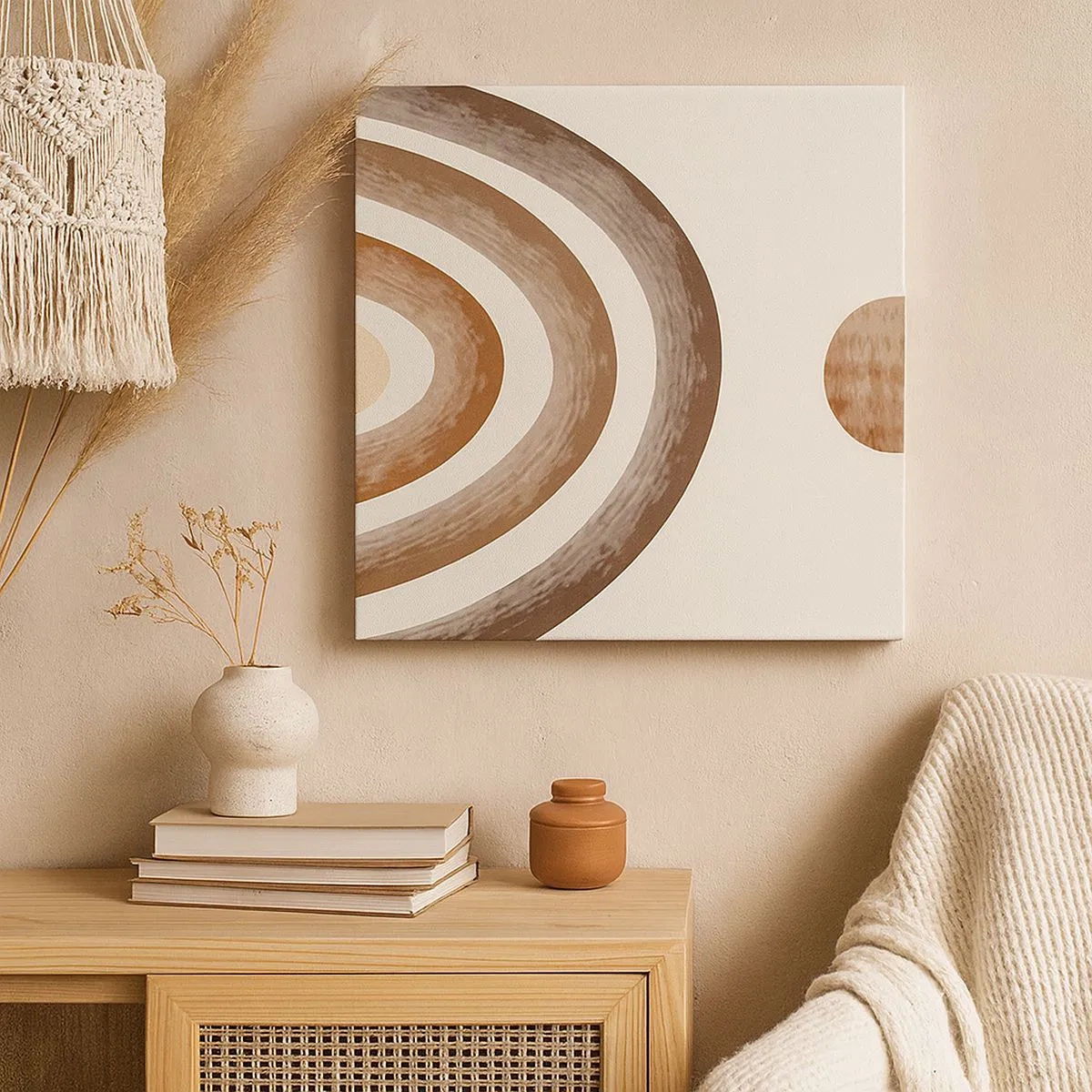 Bild auf Leinwand - Leinwandbild - In einer weit entfernten Galaxie - 30x30 cm