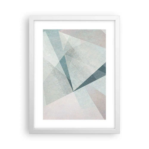 Poster in einem weißen Rahmen - Einfach aber dynamisch - 30x40 cm