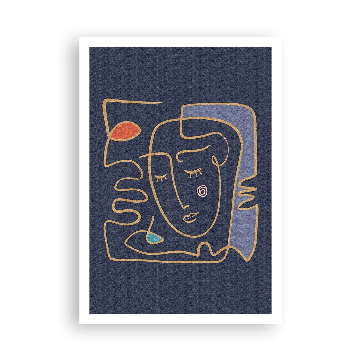 Poster - In Gedanken - 70x100 cm