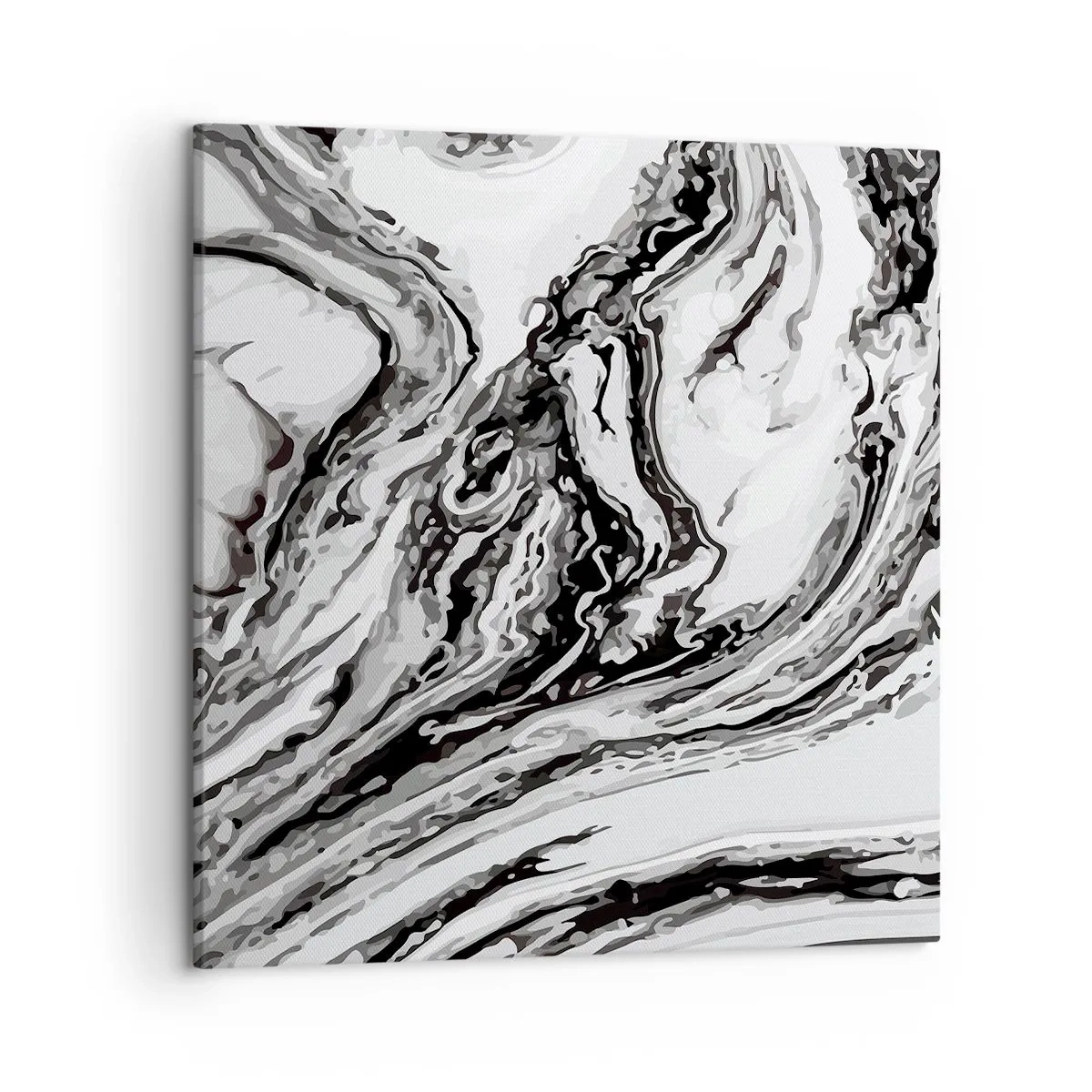 Bild auf Leinwand - Leinwandbild - Am Anfang war Chaos - 50x50 cm