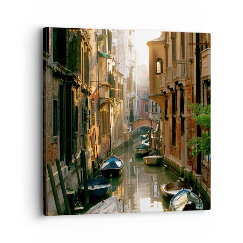 Bild auf Leinwand - Leinwandbild - In einer venezianischen Gasse - 30x30 cm