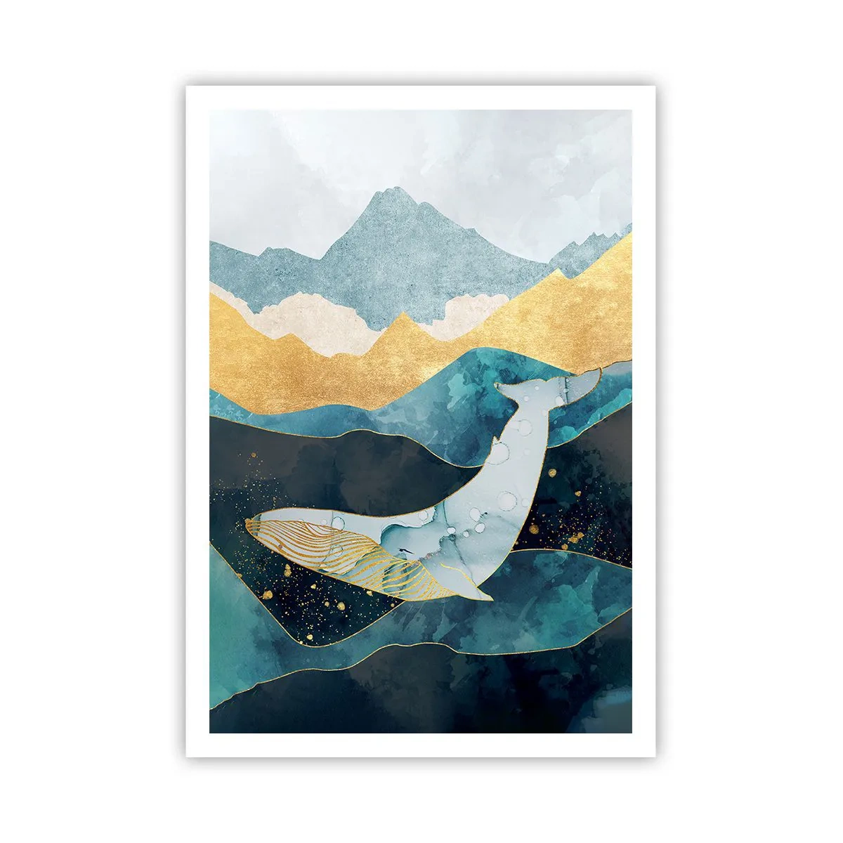 Poster - Die kühle Schönheit des Nordens - 70x100 cm