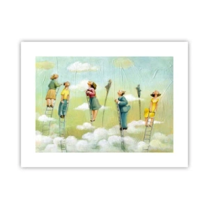 Poster - Hinter deinem Traum - 40x30 cm