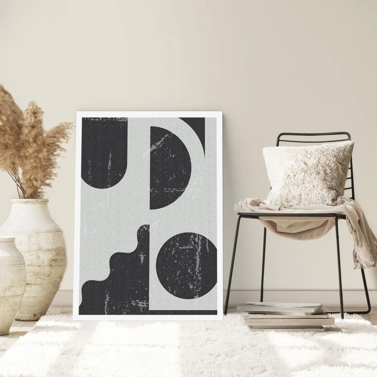 Poster - Komposition oben und unten - 70x100 cm