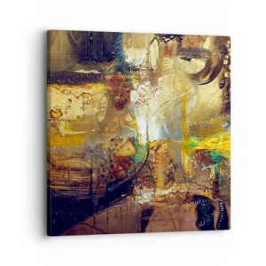Bild auf Leinwand - Leinwandbild - Kalt, wärmer, heiß - 30x30 cm