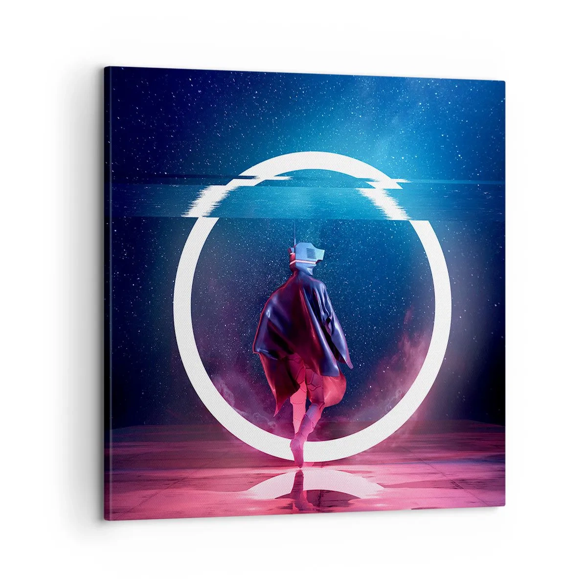 Bild auf Leinwand - Leinwandbild - Zwischen den Welten - 60x60 cm