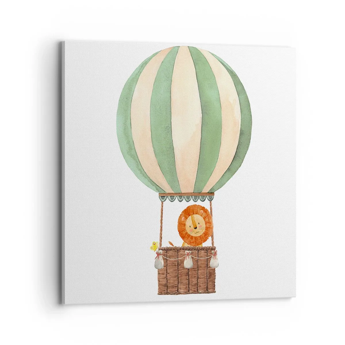 Bild auf Leinwand - Leinwandbild - Leons Reisen - 70x70 cm