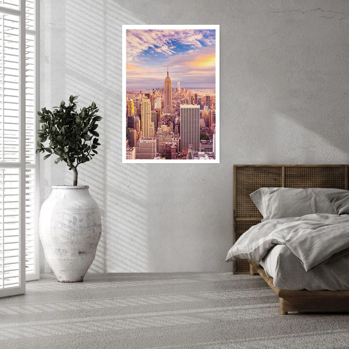 Poster - Nur nach den Wolken greifen - 70x100 cm