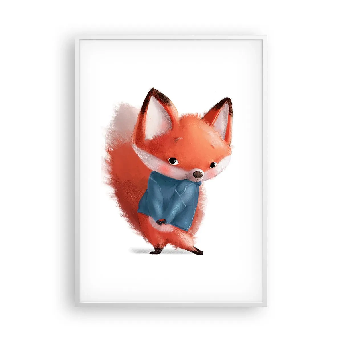 Poster in einem weißen Rahmen - Steht mir das gut? - 70x100 cm