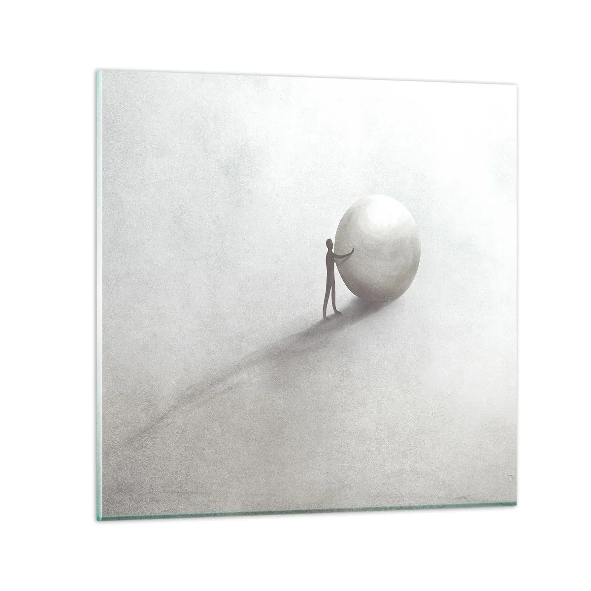 Glasbild - Bild auf glas - Das Spiel des Lebens - 60x60 cm