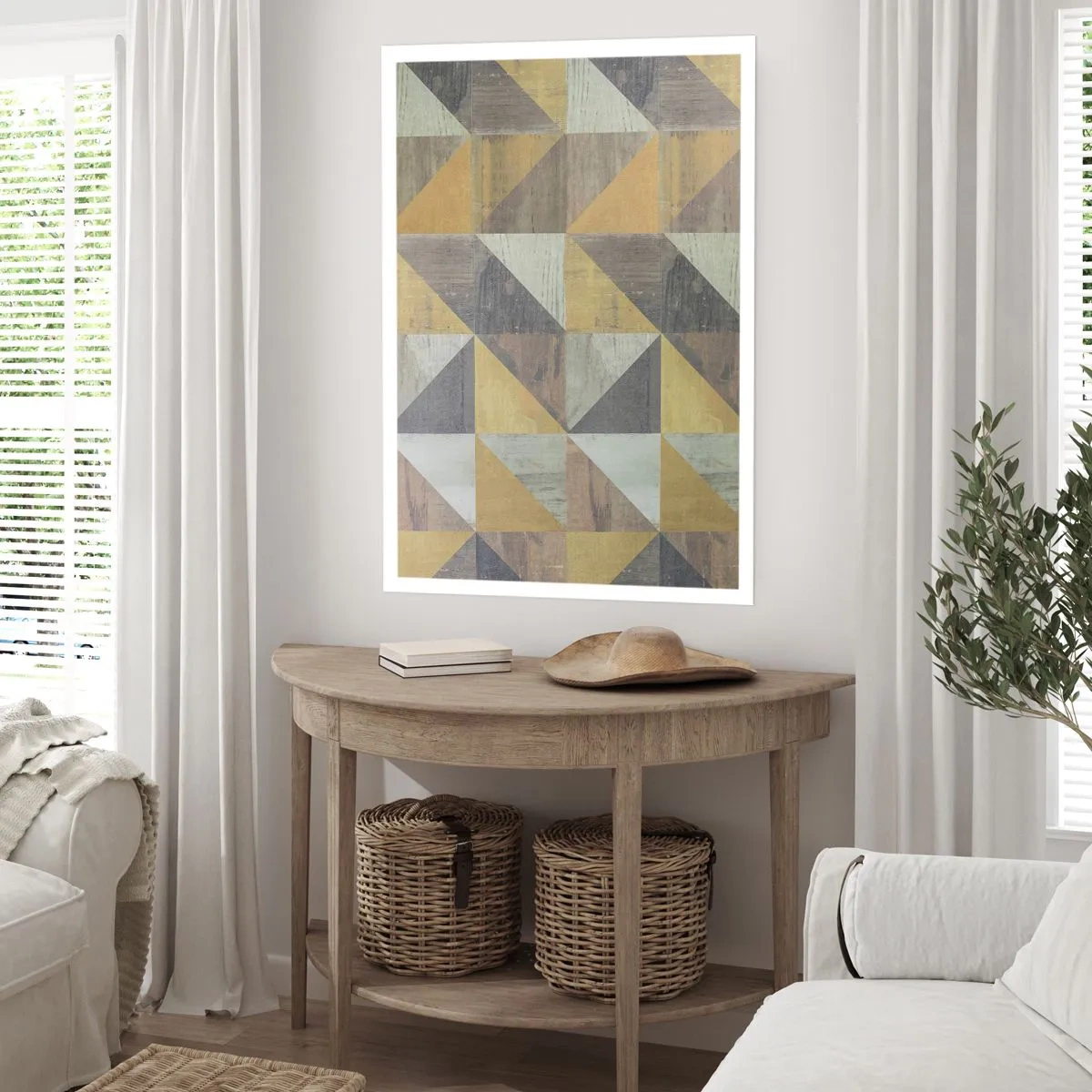 Poster - Am Winkel des Dreiecks - 30x40 cm