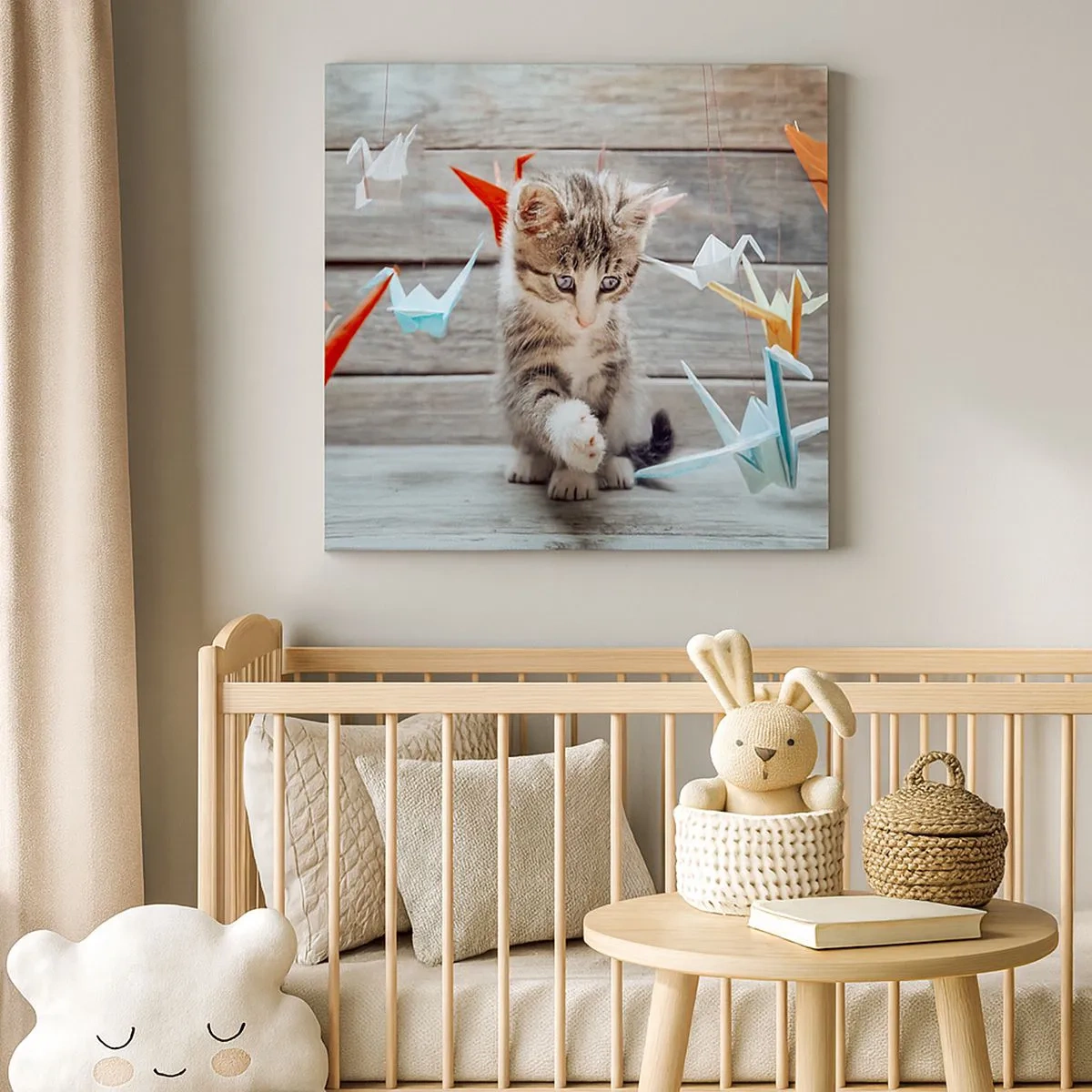 Bild auf Leinwand - Leinwandbild - Erste Stunde - 30x30 cm