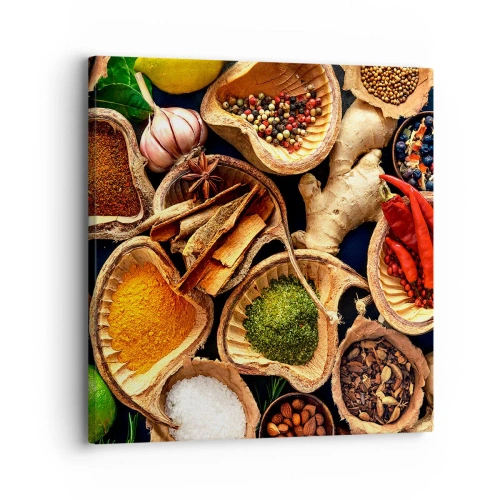 Bild auf Leinwand - Leinwandbild - Nimm was du willst - 30x30 cm