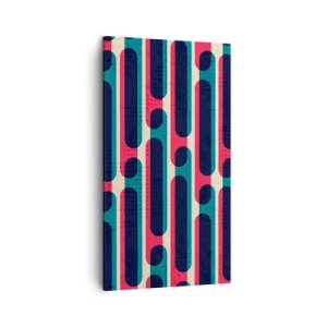 Bild auf Leinwand - Leinwandbild - In die Tiefe und vorwärts - 45x80 cm