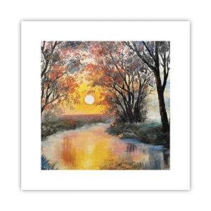 Poster - Herbststimmung - 30x30 cm