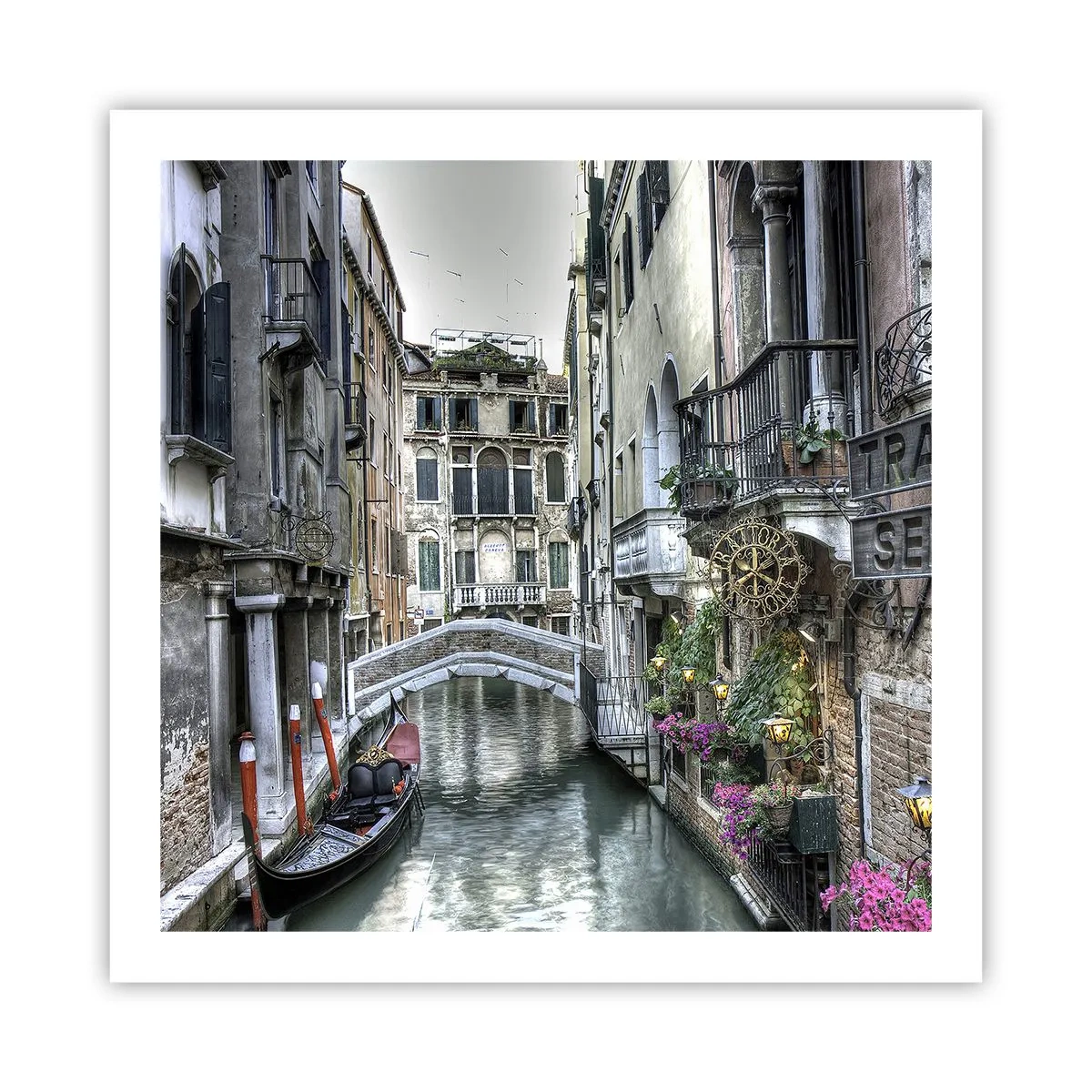 Poster - Seit Jahrhunderten in stiller Besinnung - 60x60 cm