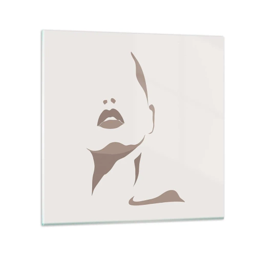 Glasbild - Bild auf glas - Aus Licht und Schatten - 30x30 cm