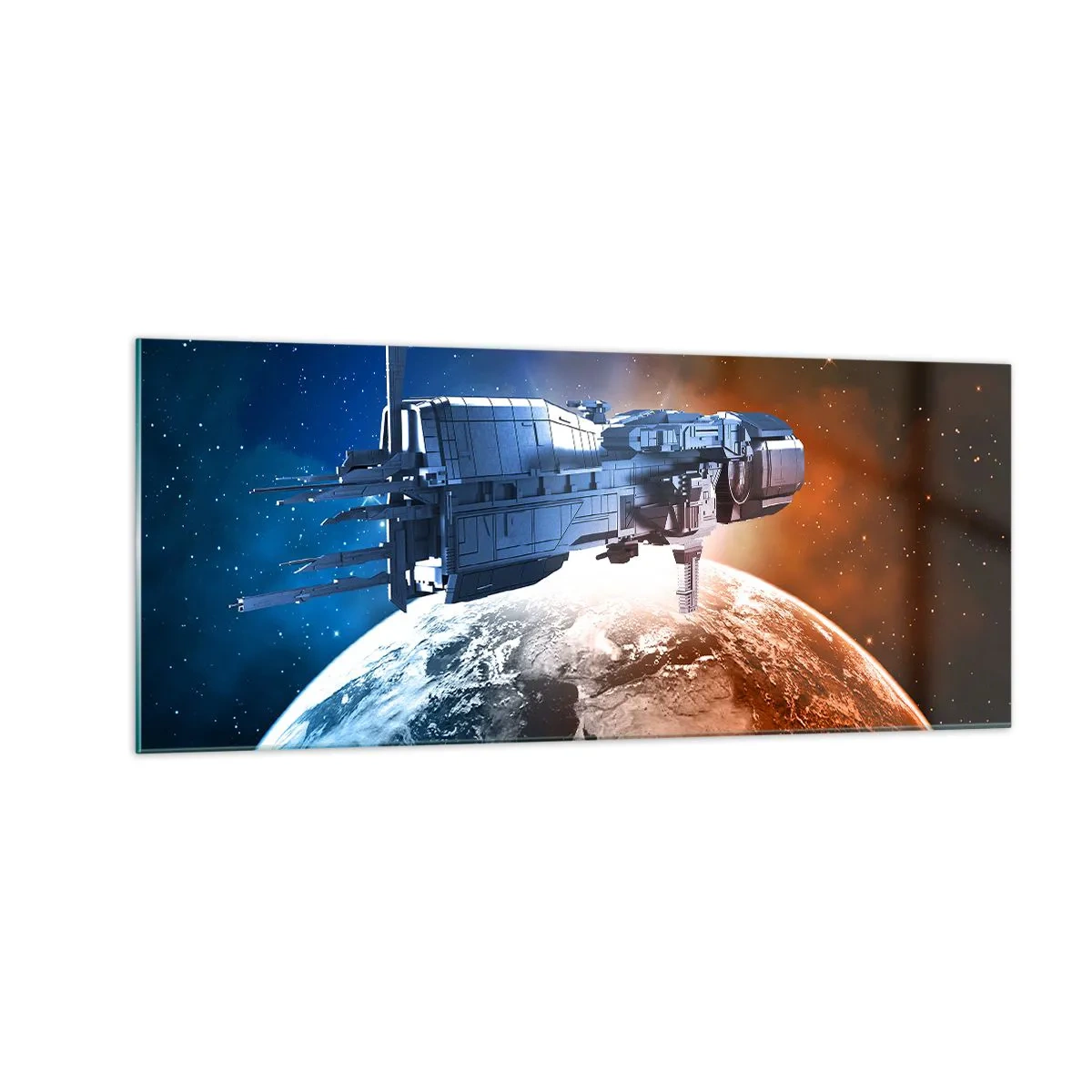Glasbild - Bild auf glas - Ein aufmerksamer Beobachter - 100x40 cm