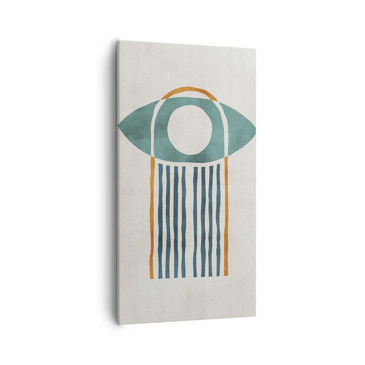 Bild auf Leinwand - Leinwandbild - Zeichen und Rituale - 55x100 cm