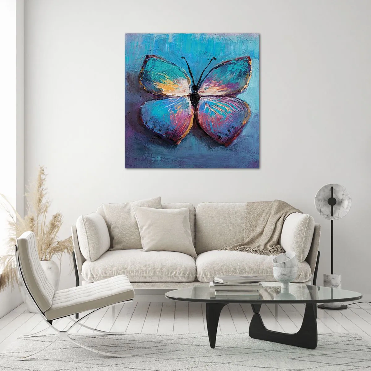 Glasbild - Bild auf glas - In all seiner Pracht - 60x60 cm