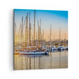 Bild auf Leinwand - Leinwandbild - Der Wind muss auch schlafen - 60x60 cm