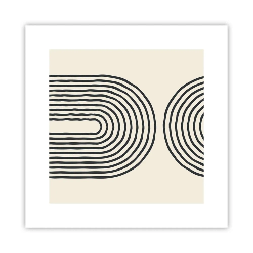 Poster - In einem Moment ... - 30x30 cm