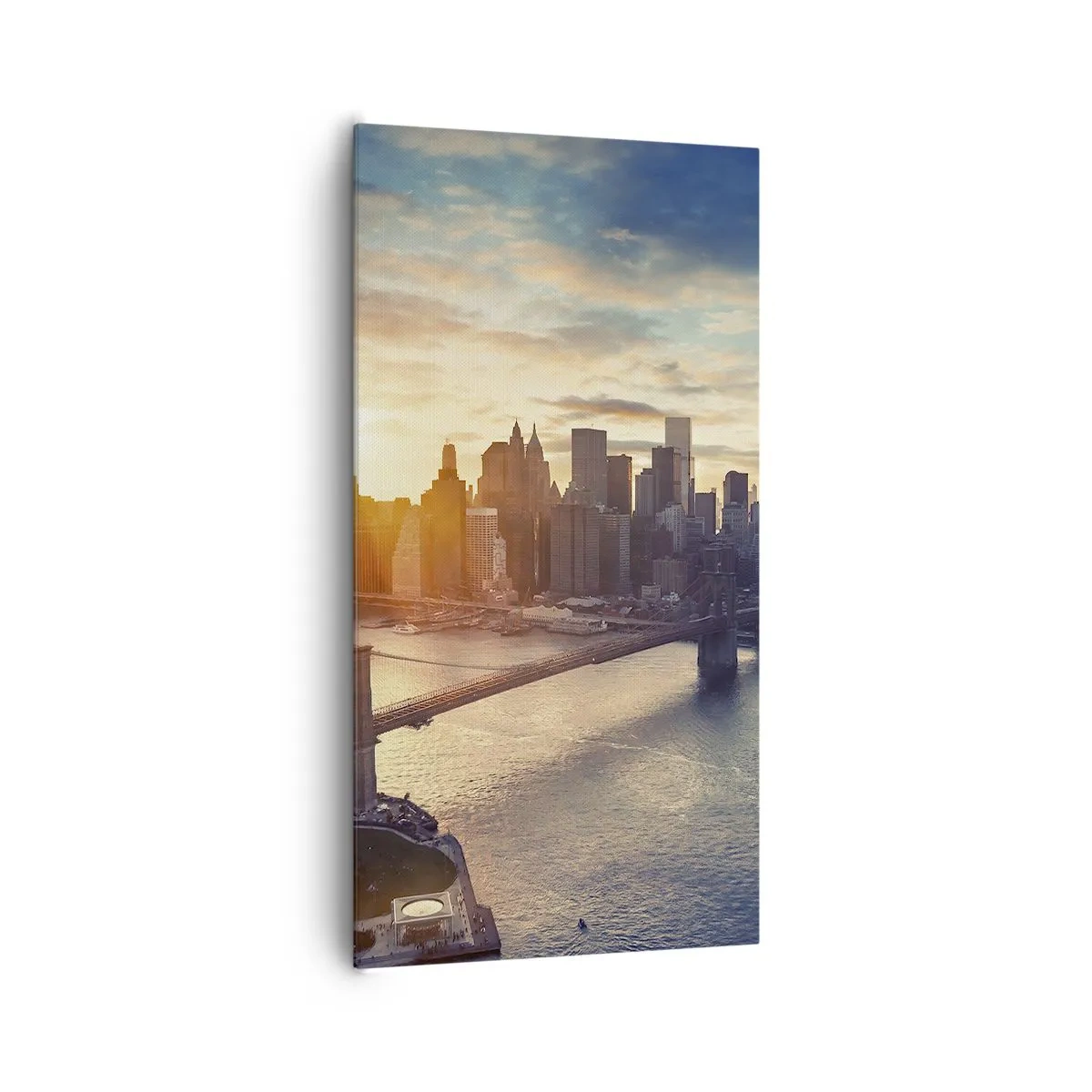 Bild auf Leinwand - Leinwandbild - Westliches Kulturdenkmal - 65x120 cm